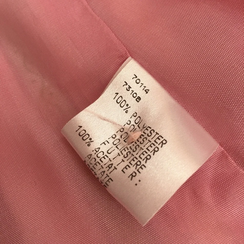 Vintage Cottagecore Corset Top Vest Pastel Pink Made in Germany Barbiecore - Picture 9 of 16